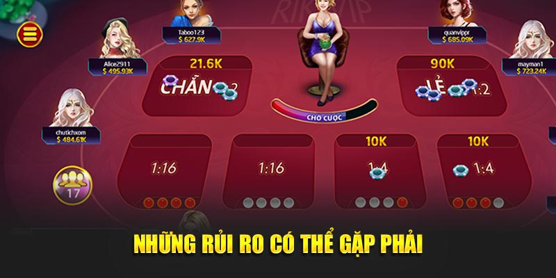 Những rủi ro có thể gặp phải